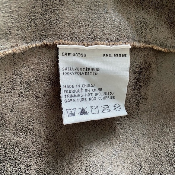 NIKKI JONES Montreal Brown Teddy Sherpa Coat Jacket Women’s Size Small - Picture 13 of 13